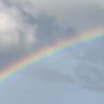 Rainbow from my window in Saltburn